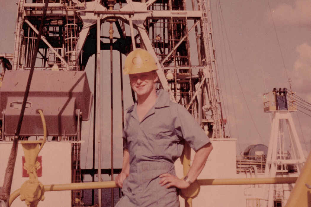 On the Discoverer Seven Sea drillship